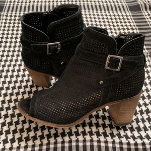 Vince Camuto Open-Toe Booties